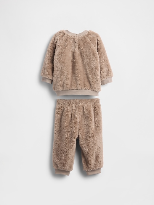 set di vestiti per orsetto sherpa