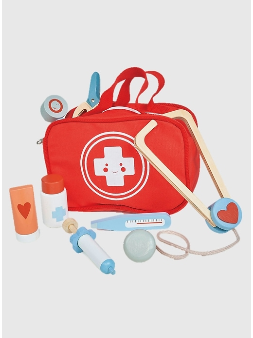 il mio kit di pronto soccorso giocattolo per bambini