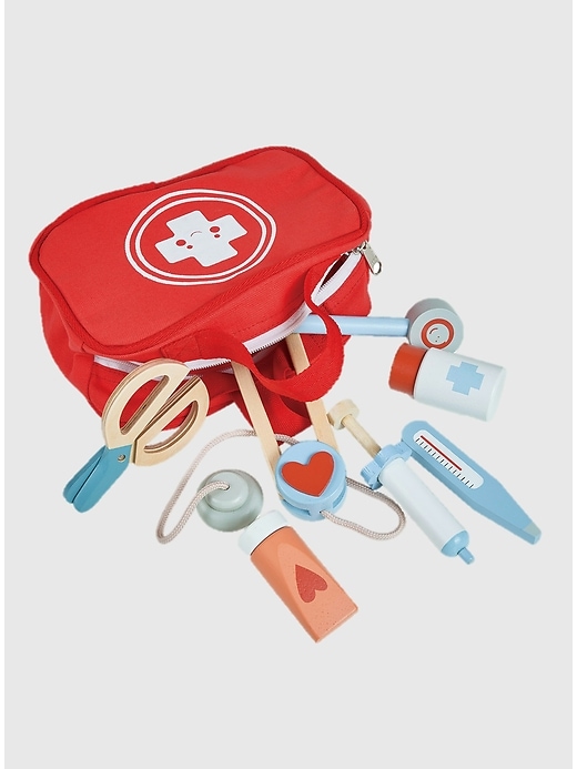 il mio kit di pronto soccorso giocattolo per bambini