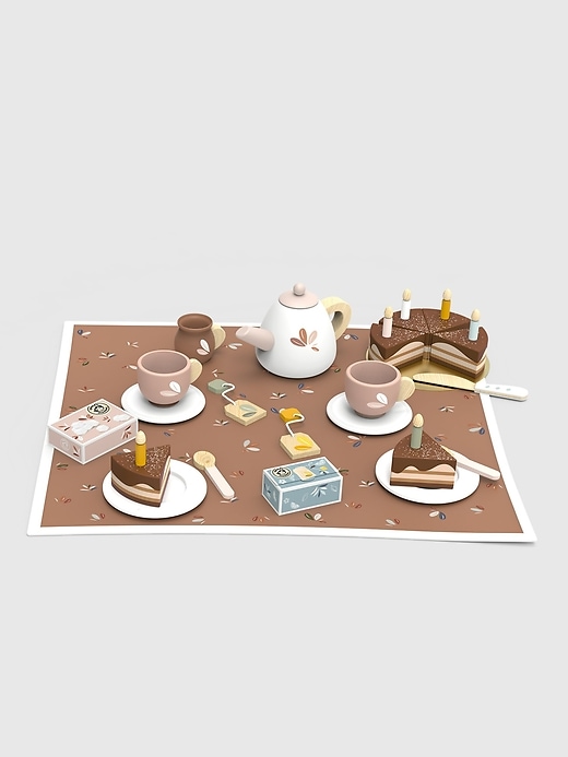 set da tè per compleanno giocattolo per bambini