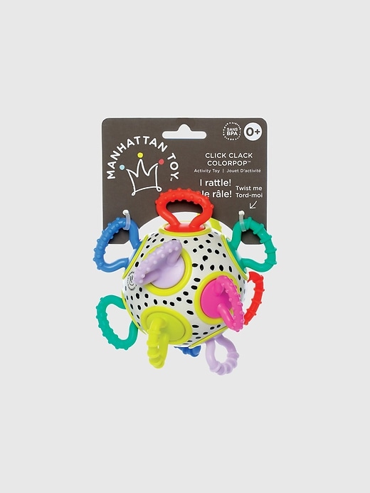 giocattolo per bambini click clack colorpop