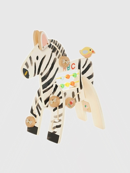 giocattolo attività safari zebra