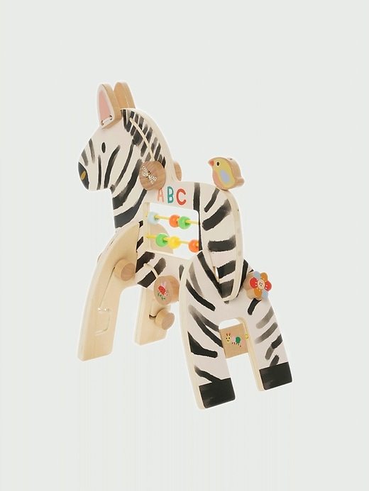 giocattolo attività safari zebra
