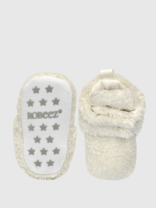 scarpine robeez baby sherpa snap