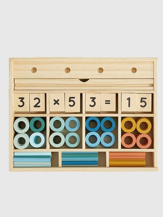 il set di giocattoli didattici del percorso matematico