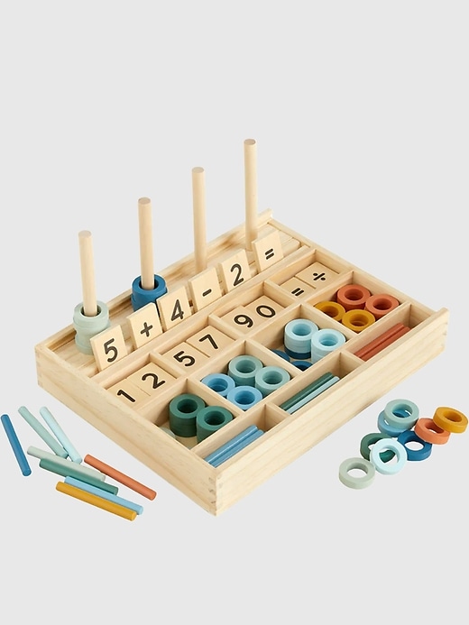 il set di giocattoli didattici del percorso matematico