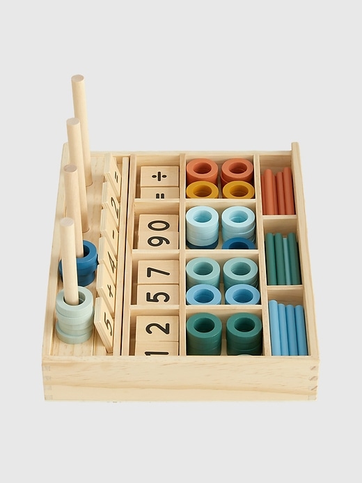 il set di giocattoli didattici del percorso matematico