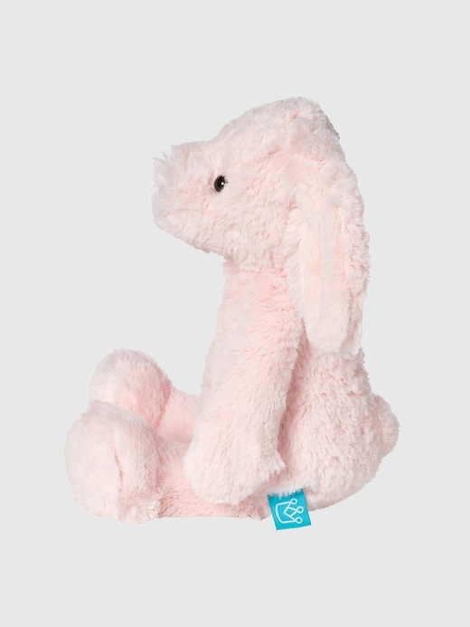 coniglietto rosa adorabile binky