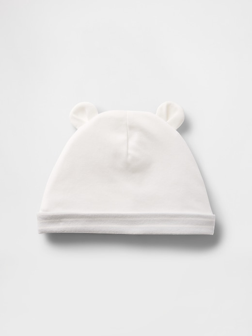 cappello a forma di orso supima baby first favorites