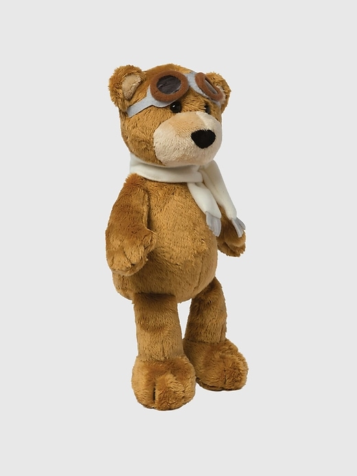 peluche a forma di orso aviator da 8 pollici