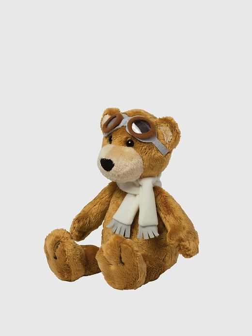 peluche a forma di orso aviator da 8 pollici