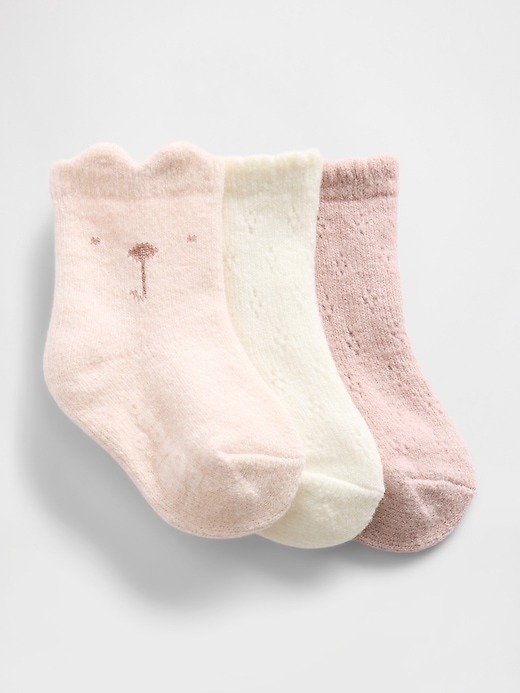 calzini baby cashsoft crew confezione da 3