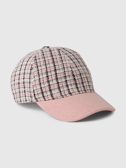 cappello da baseball in tweed per bambini