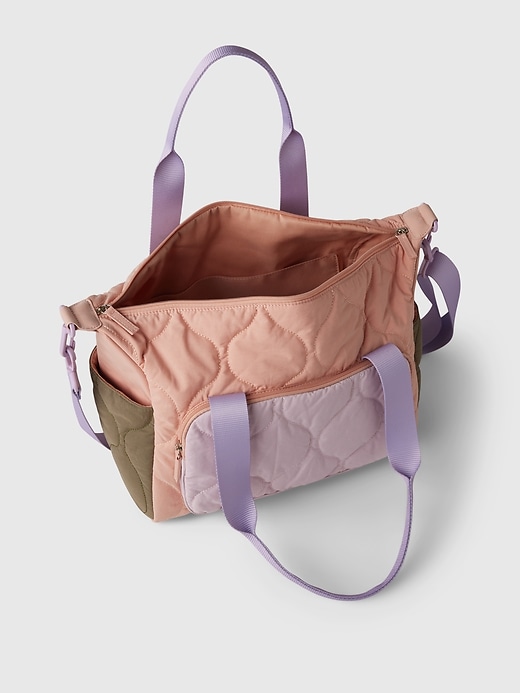 borsa da viaggio trapuntata per bambini