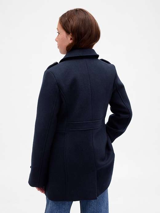 cappotto in misto lana per bambini