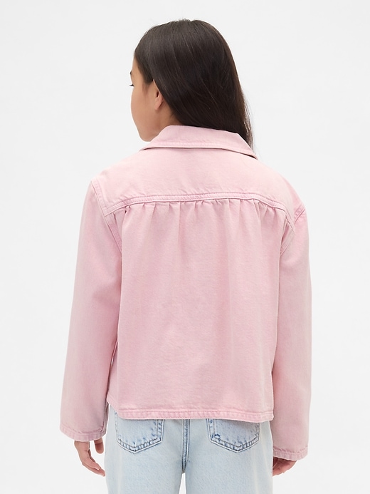 giacca in denim per bambini