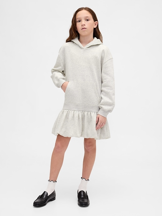 felpa con cappuccio oversize per bambini