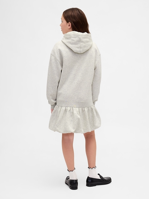 felpa con cappuccio oversize per bambini