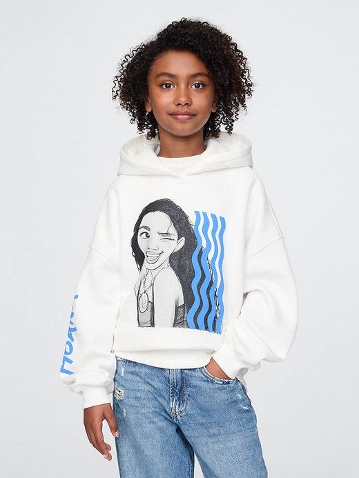 felpa con cappuccio oversize gap × disney kids vintagesoft