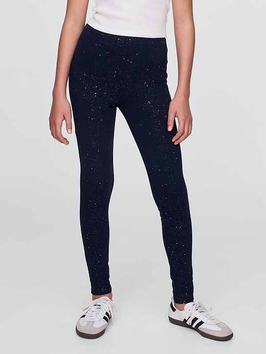 leggings scintillanti per bambini