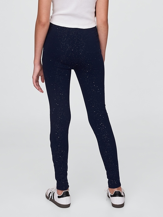 leggings scintillanti per bambini