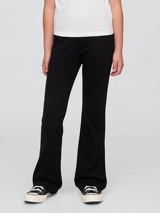 pantaloni a zampa delefante ponte easy uniform per bambini