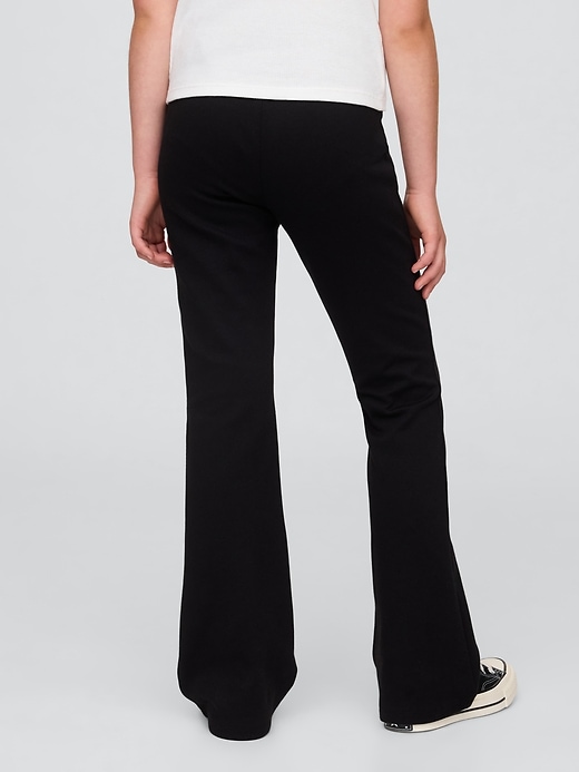 pantaloni a zampa delefante ponte easy uniform per bambini