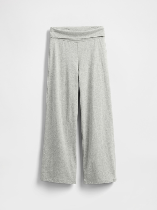 leggings pieghevoli a gamba larga per bambini