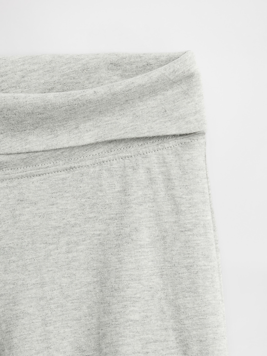 leggings pieghevoli a gamba larga per bambini
