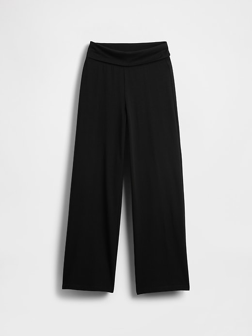 leggings pieghevoli a gamba larga per bambini