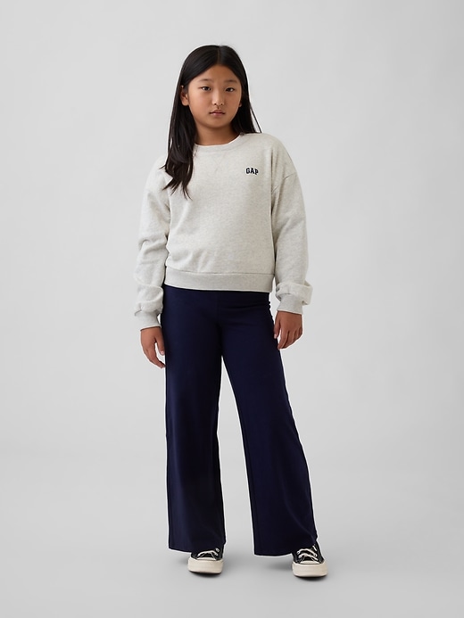 leggings pieghevoli a gamba larga per bambini