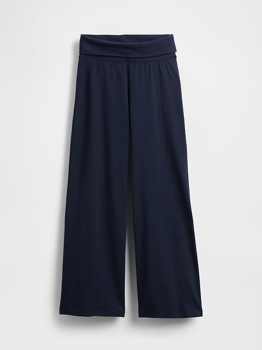 leggings pieghevoli a gamba larga per bambini
