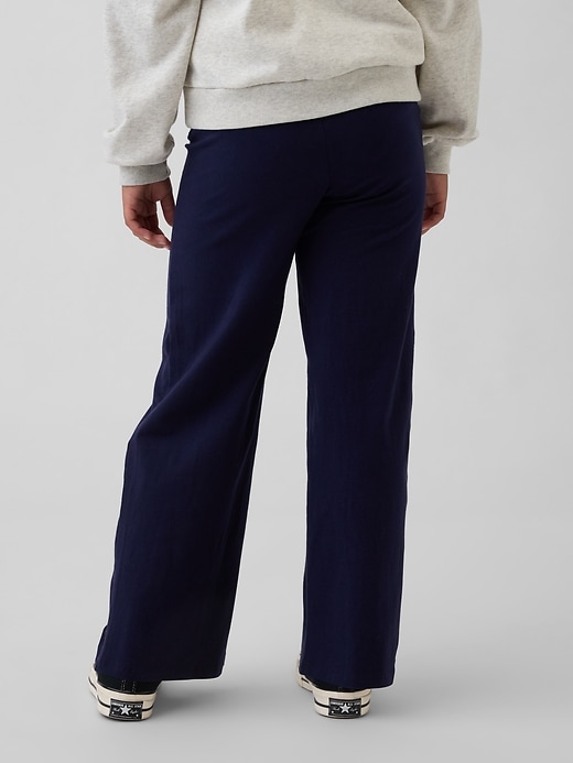 leggings pieghevoli a gamba larga per bambini