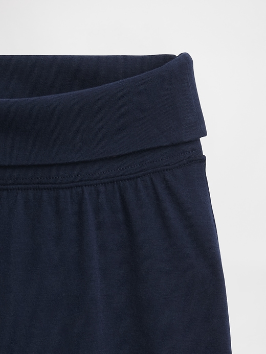 leggings pieghevoli a gamba larga per bambini