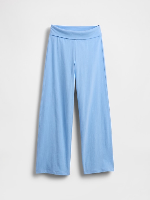 leggings pieghevoli a gamba larga per bambini