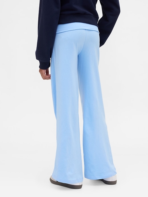 leggings pieghevoli a gamba larga per bambini