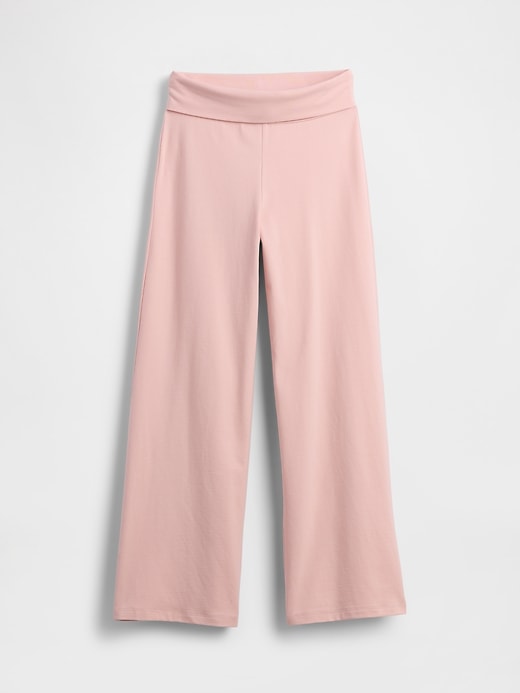 leggings pieghevoli a gamba larga per bambini