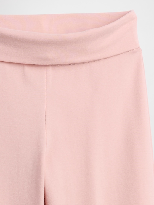 leggings pieghevoli a gamba larga per bambini