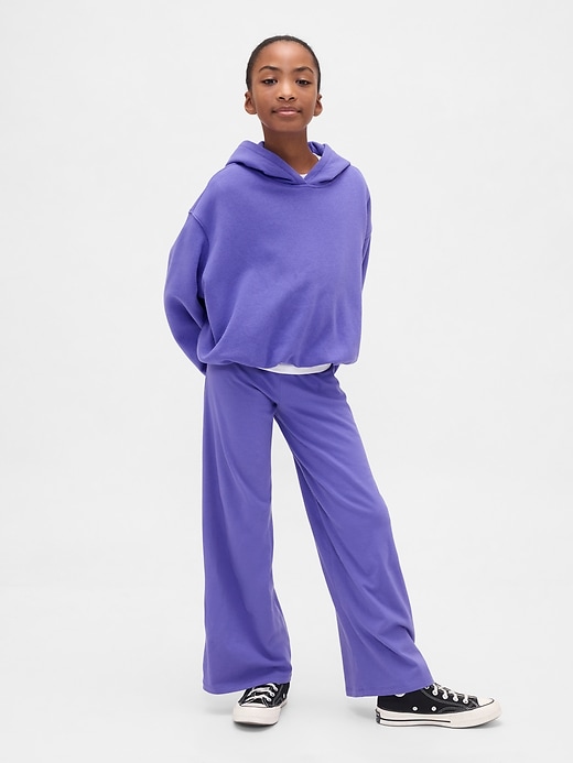 leggings pieghevoli a gamba larga per bambini