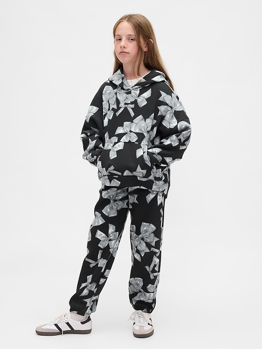pantaloni da jogging con fiocco rilassati per bambini