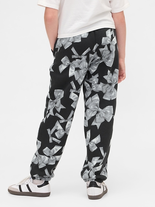 pantaloni da jogging con fiocco rilassati per bambini