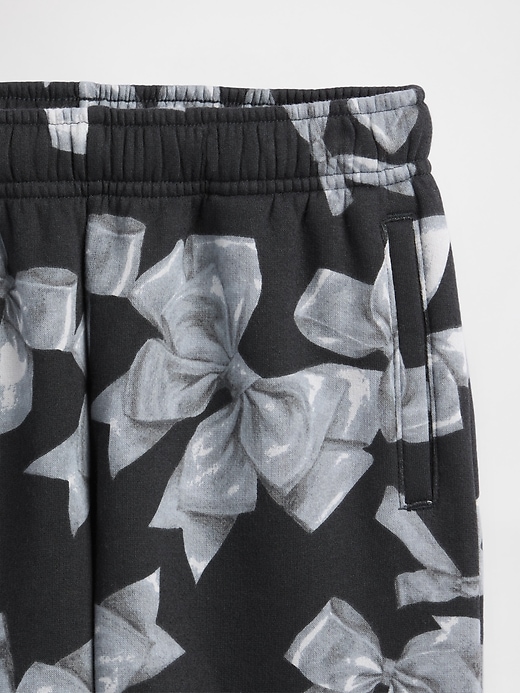 pantaloni da jogging con fiocco rilassati per bambini