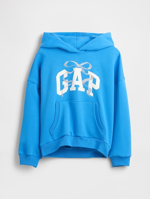 felpa con cappuccio oversize vintagesoft per bambini