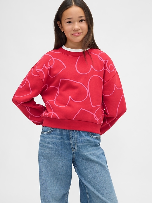 felpa dolman vintagesoft per bambini