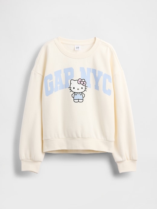 felpa con logo hello kitty vintagesoft per bambini