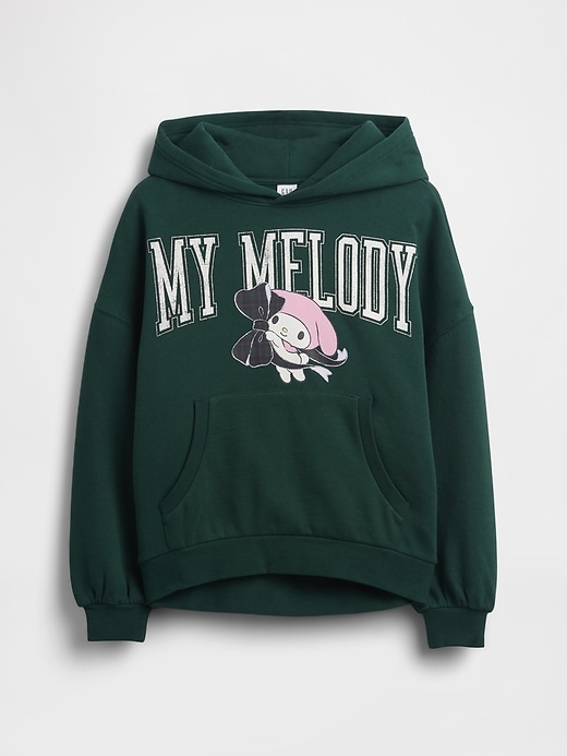 felpa con cappuccio hello kitty oversize vintage e morbida per bambini