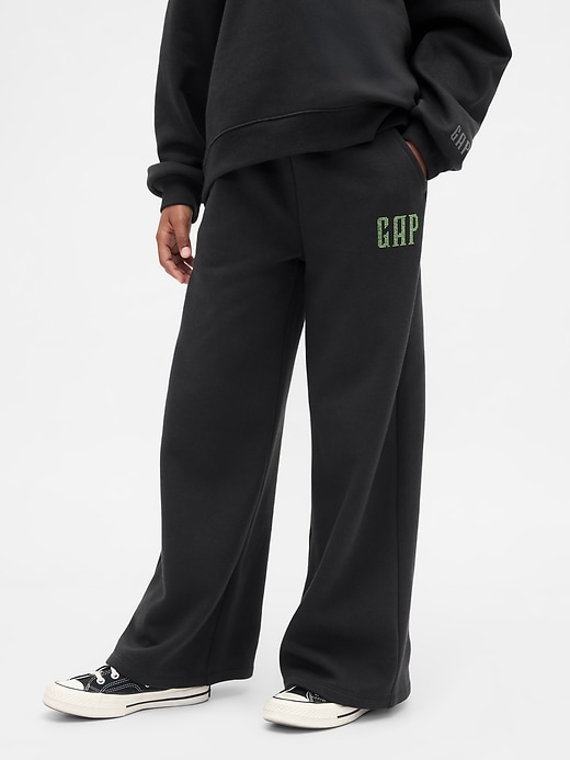 pantaloni della tuta morbidi e larghi con logo wicked vintage per bambini