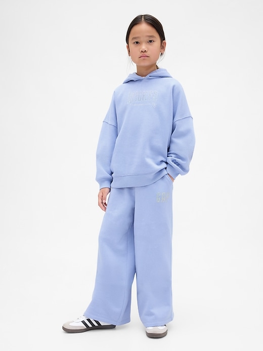 pantaloni della tuta morbidi e larghi con logo wicked vintage per bambini