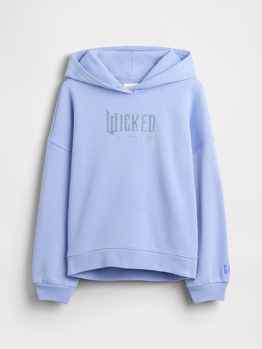 felpa con cappuccio oversize wicked vintagesoft per bambini