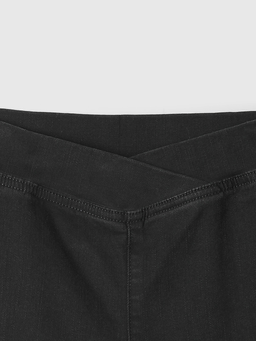 jeans a zampa anni 70 a vita alta per bambini